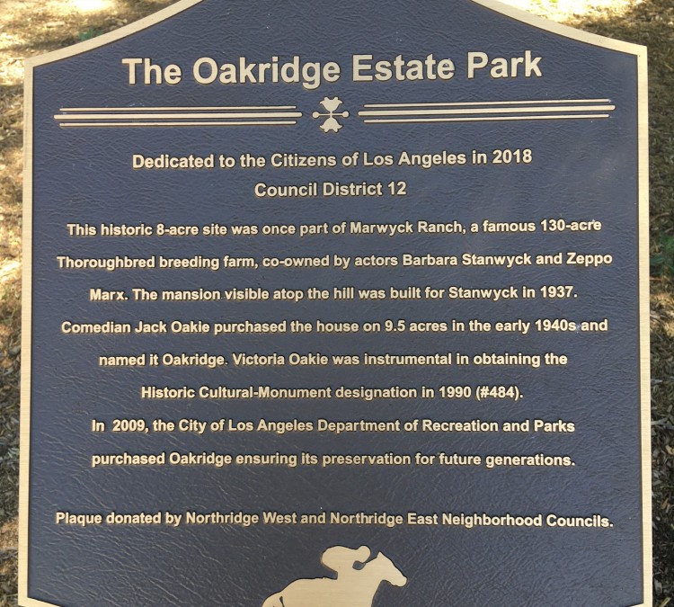 Oakridge Estate Park (Northridge,&nbspCA)
